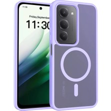 Halkhouse Redmi 15 Kılıf Premium Magsafe Şarj Özellikli Mat Transapran Jota Kapak