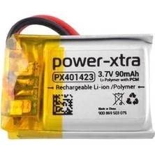 Power-Xtra PX401423 - 3.7V 90 Mah Li-Polymer Pil - Devreli