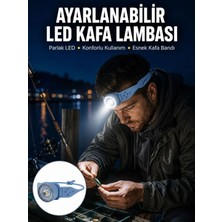 Astraltech Kampçı Kafa Lambası Su Geçirmez Çok Modlu LED Yeni Nesil