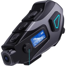 Astraltech Kask Içi Bluetooth Kulaklık Kamera ve Fener Özellikli Su Geçirmez Dayanıklı Tasarım