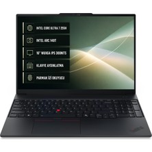 Lenovo Thinkpad E16 Gen 3 Intel Core Ultra 7 255H 48GB 2tb SSD 16" Wuxga Freedos Laptop, Notebook 21SR007VTX 004