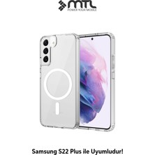 Samsung S22 Plus Şeffaf Magsafe Kılıf Mtl Safe