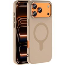 Spia iPhone 17 Pro Kılıf Pastel Renkli Magsafe Kamera Yükseltili Silikon Spıa