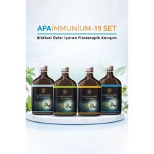 Apayrı Yaşam Bitkisel Özler İçeren Fitoterapik Karışım Apaimminium-19 Set