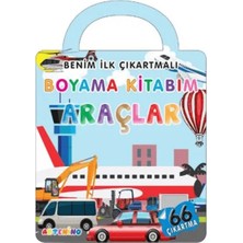 Benim Ilk Çıkartmalı Boyama Kitabım - Araçlar