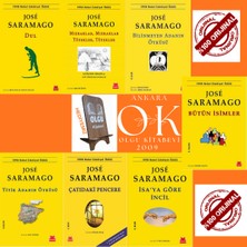 Kırmızı Kedi Yayınevi Saramago 7 Kitap / Yitik Adanın Öyküsü - Bilinmeyen Adanın Öyküsü - Dul - Çatıdaki Pencere / Telefon Tutucu Hediye