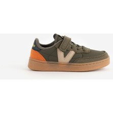 Panço Victoria Unisex Bebek Haki Ayakkabı