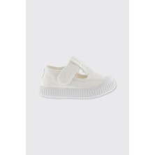 Panço Victoria Unisex Bebek Beyaz Ayakkabı