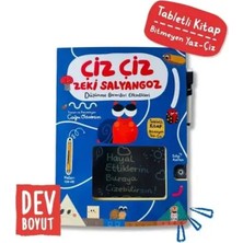 Çiz Çiz Zeki Salyangoz - Düşünme Becerileri Etkinlikleri