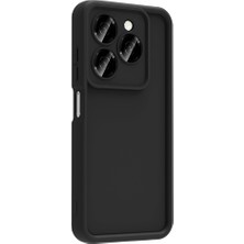 Teknosepetim Tecno Spark 20C  ile Uyumlu Kamera Korumalı Silikon Kılıf Ince Silikon Kılıf