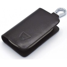 İdeal Aksesuar Dacia Deri Fermuarlı Anahtarlık Şık Kaliteli Aksesuar Çanta Araba Car Keychain