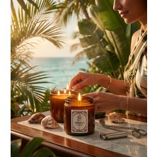 Lior Bella Kozmetik Liorbella | Tropical Kokulu Amber Mum – Lüks Atmosfer Mum| 200CC