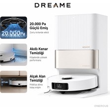 Dreame 20000PA Çekim Gücü Proleap Kendini Temizleyen Radar Kamerali Tam Otomatik Akıllı Robot Supurge