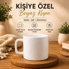 Saray Foto Kişiye Özel Fotoğraflı Beyaz Fincan Kupa