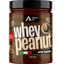 Animal Joy Whey Proteinli Fıstık Ezmesi - Espresso'lu - 300GR