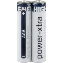 Power-Xtra LR03/AAA Size Alkaline Ince Kalem Pil - 2li Shrink