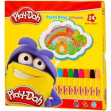 Play Doh 24 Renk Çantalı Pastel Boya