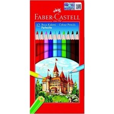 Faber Castell 12 Renk Kuru Boya Kalemi Renkli Kalemler ile Yaratıcılığı Geliştirir