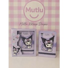 Sanrio Kuromi Kabartmalı Mıknatıslı Defter