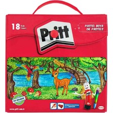 Pritt 18 Renk Çantalı Pastel Boya