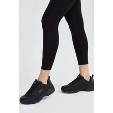 Skechers Hillcrest Outdoor Memory Foam Leather Womens Walking Shoes Hakiki Deri Hafızalı Taban Hakiki Deri Kadın Yürüyüş Ayakkabısı Siyah