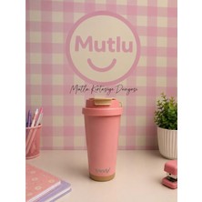 Trendlix Mutlu Içi Çelik Termos Bardak