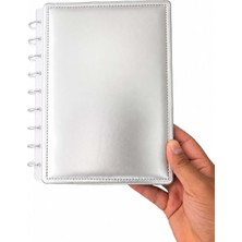 FCX Spiralli Yaldızlı Defter Kareli