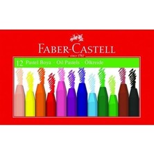 Faber Castell 12 Renk Karton Kutu Pastel Boya