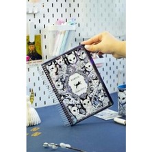 Bruno Visconti Victoria Journals 125-2110 Sert Kapaklı Spiralli Tarihsiz Ajanda-Planlayıcı A5 100 gr Ivory 224 Sayf