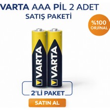 Bezos Marka Aaa Ince Kalem Pil 1.5V Super Heavy Duty R03 Çinko Karbon 2li 1 Paket