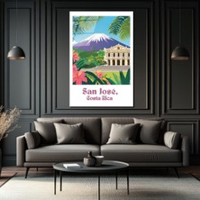 GLAZELLA San José, Kosta Rika Tropikal Cenneti Cam Tablo