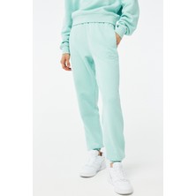 Lacoste Embroidered Women's Joggers Kadın Organik Pamuk Eşofman Altı Yeşil