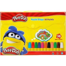 Play Doh 36 Renk Çantalı Pastel Boya