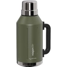 Vagonlife 1200 ml Çelik Termos Yeşil