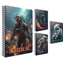 Gıpta 80 Kareli Spiralli Defter