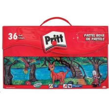Pritt 36 Renk Çantalı Pastel Boya