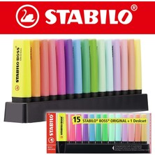 Stabilo Boss Original 15Lİ Set