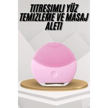 Hassas Ciltlere Özel Titreşimli Yüz Temizleme ve Masaj Aleti