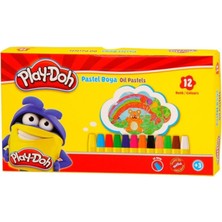 Play Doh 12 Renk Pastel Boya