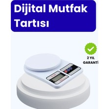 Dijital Mutfak Terazisi 10KG Kapasiteli 1g Hassasiyetli