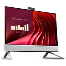Dell I5-1334U 16GB 512GB SSD 23.8'' Fhd IPS Ubuntu All In One Bilgisayar EC242501020UB