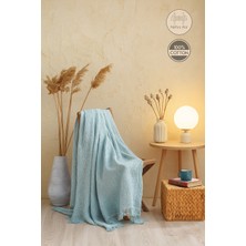 Tabu Home Müslin Pike Turkuaz – 4 Katlı