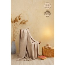 Tabu Home Müslin Pike Kahve – 4 Katlı
