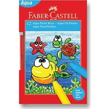 Faber Castell Aqua Pastel 12 Renk Pastel Boya