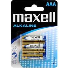 Maxell Aaa Ince Kalem Pil 4lü