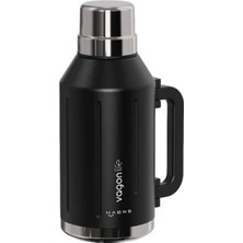 Vagonlife 1200 ml Çelik Termos Siyah