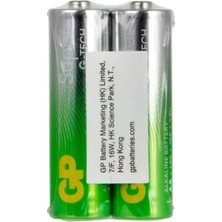 Gp Super Alkaline - LR06 - Aa Size - Kalem Boy Alkaline Pil - 2li Shrink