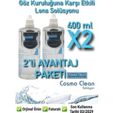Cosmo Clean 400 ml Solüsyon 2'li Paket