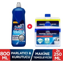 Finish Parlatıcı ve Kurutucu 800 ml Bulaşık Makinesi İçin Derinlemesine Temizlik ve Hijyen