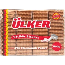 Ülker Pötibör Bisküvi 800 G (8'li Paket)